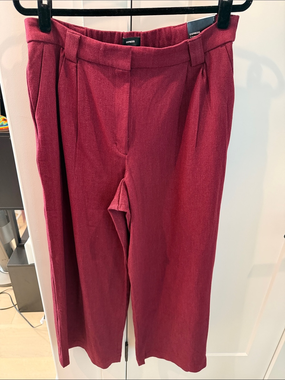 Express Women's Wine Red Dress Pants